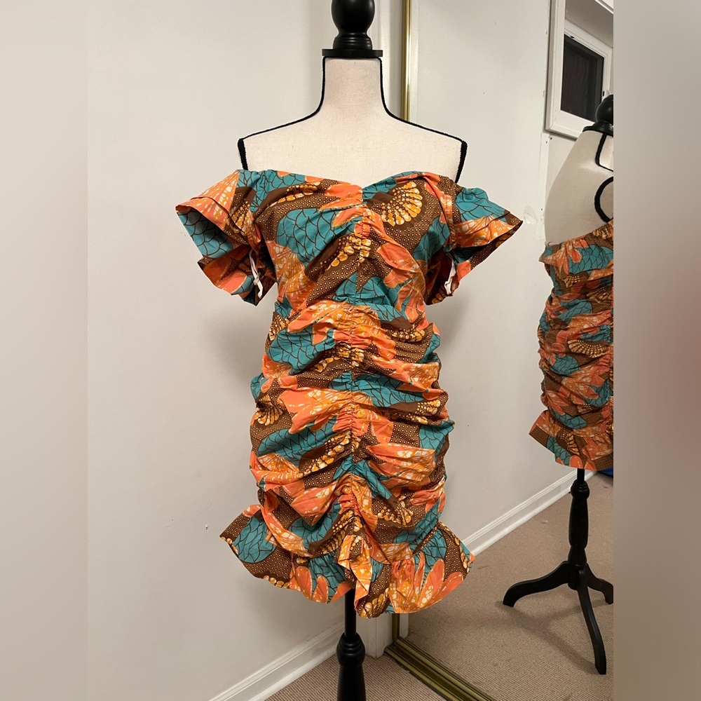 Cleobella Printed Mini Dress
